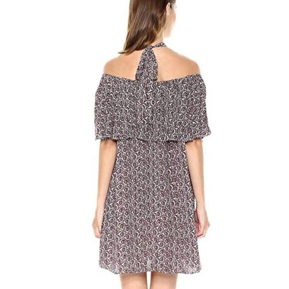 Rebecca Minkoff Havasu Cold-Shoulder Midi Dress - Picture 4 of 14